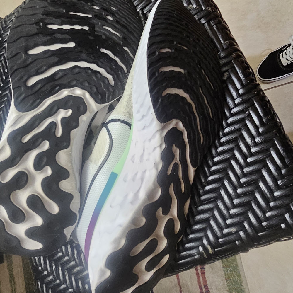 Stylish Black and White Sneakers